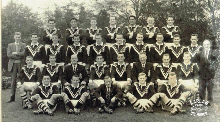 New Zeland Rugby League Kiwis Team 1961 Tour GB